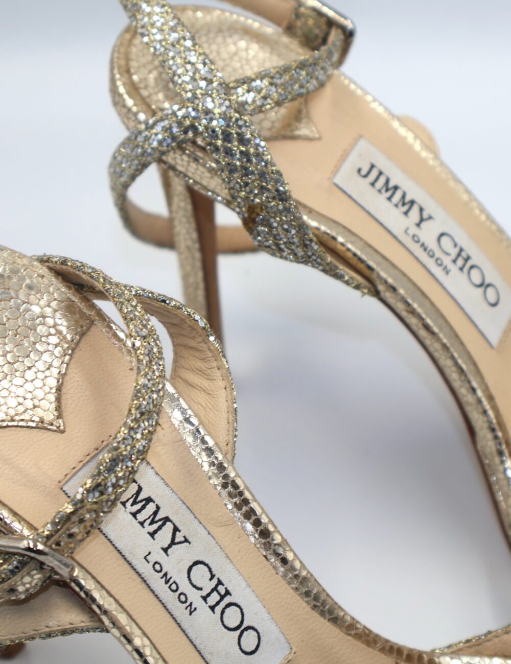 Jimmy Choo- Zapatillas con dijes intercambiables. - Image 4