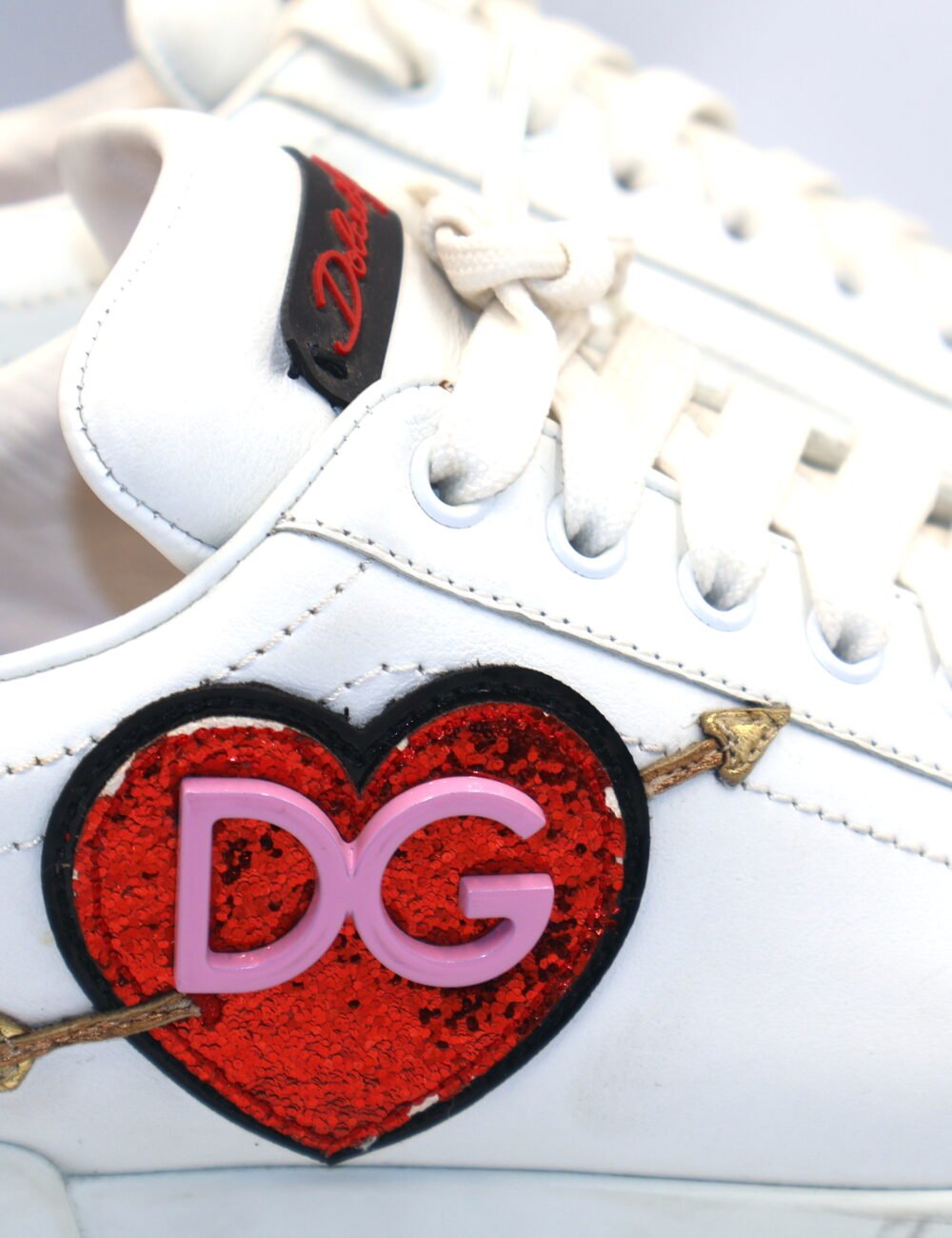 Dolce & Gabbana- Sneakers Glitter Heard - Image 2