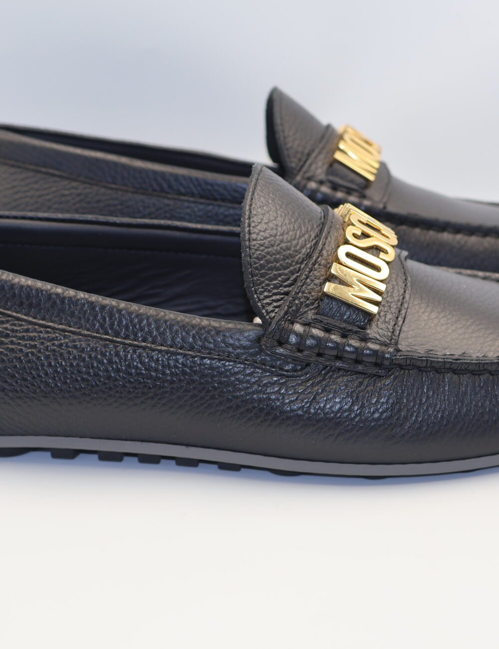 Moschino- Mocasines con placa del logo - Image 3