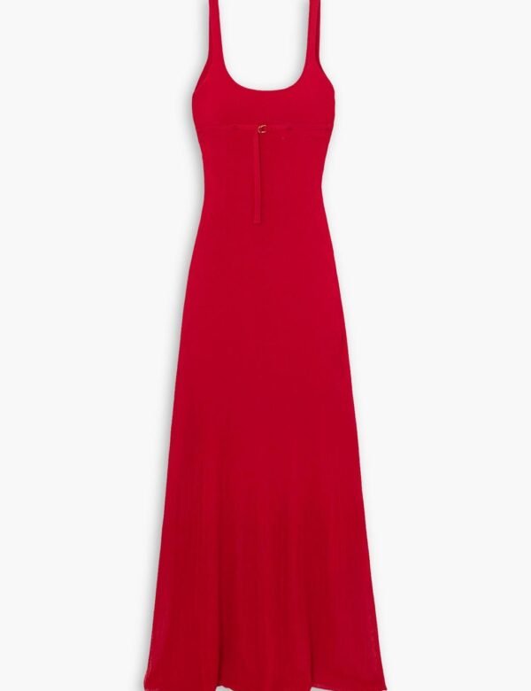 JACQUEMUS- LA ROBE MAILLE RIBBED DRESS