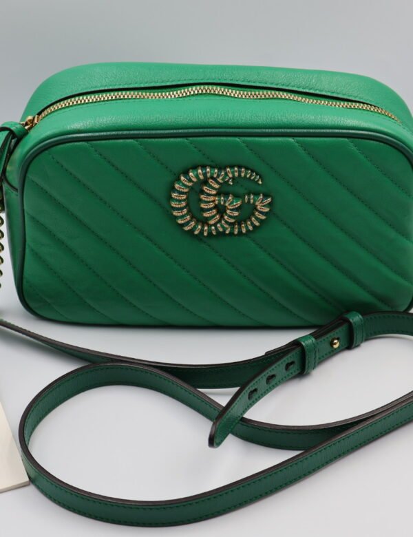 GUCCI - MARMONT CAMERA GREEN