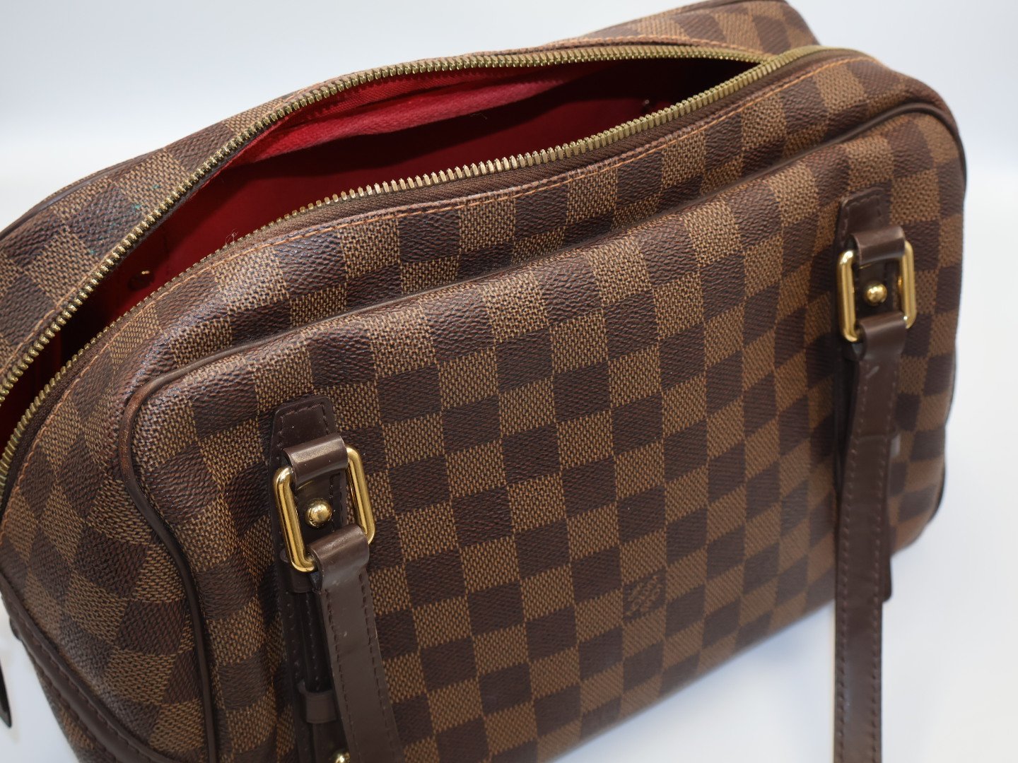 LOUIS VUITTON - RIVINGTON PM DAMIER EBENE