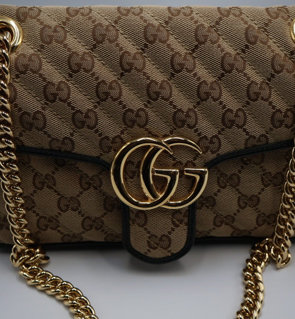 GUCCI - BOLSO GG MARMONT FLAP - Image 4