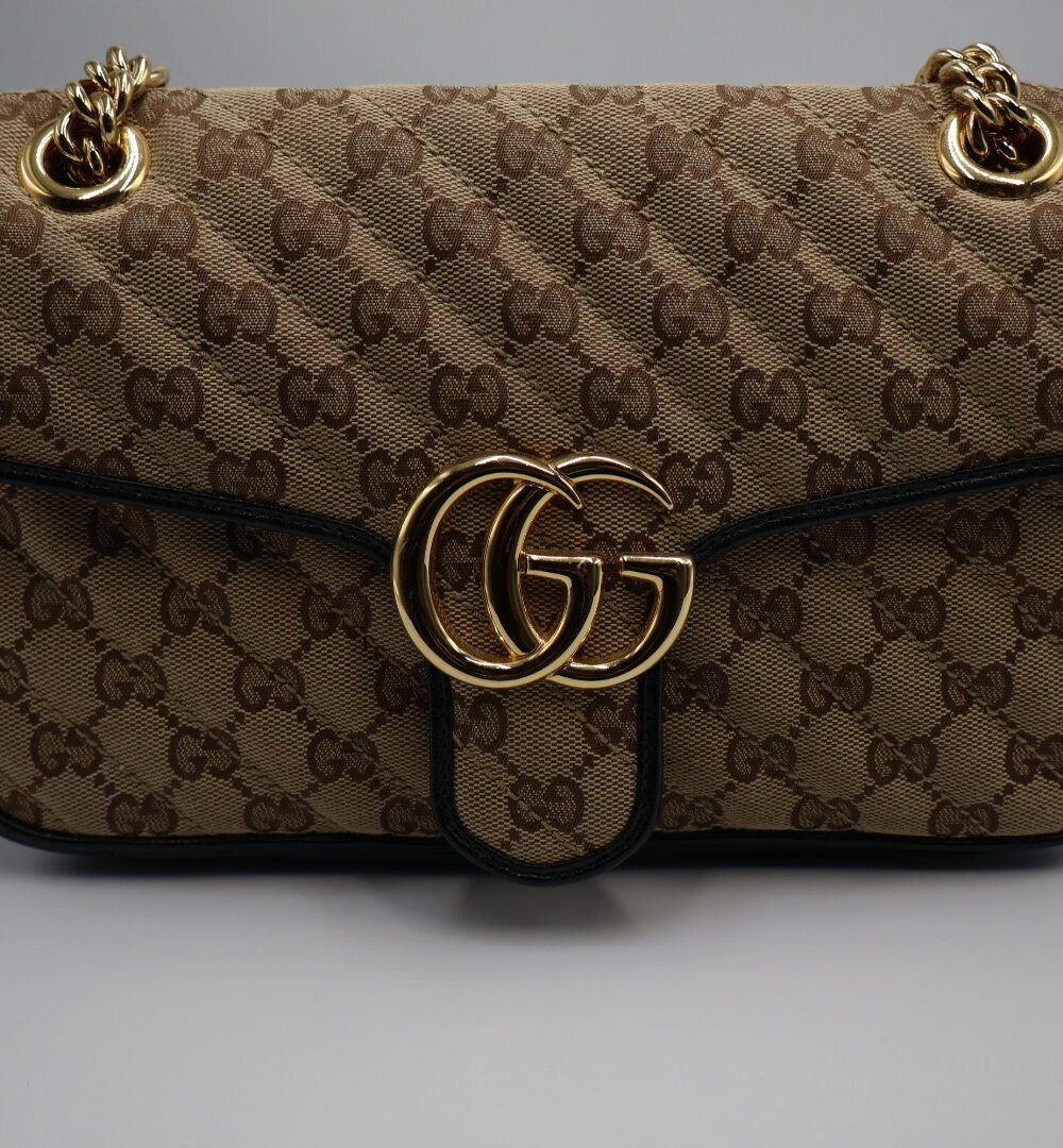 GUCCI - BOLSO GG MARMONT FLAP