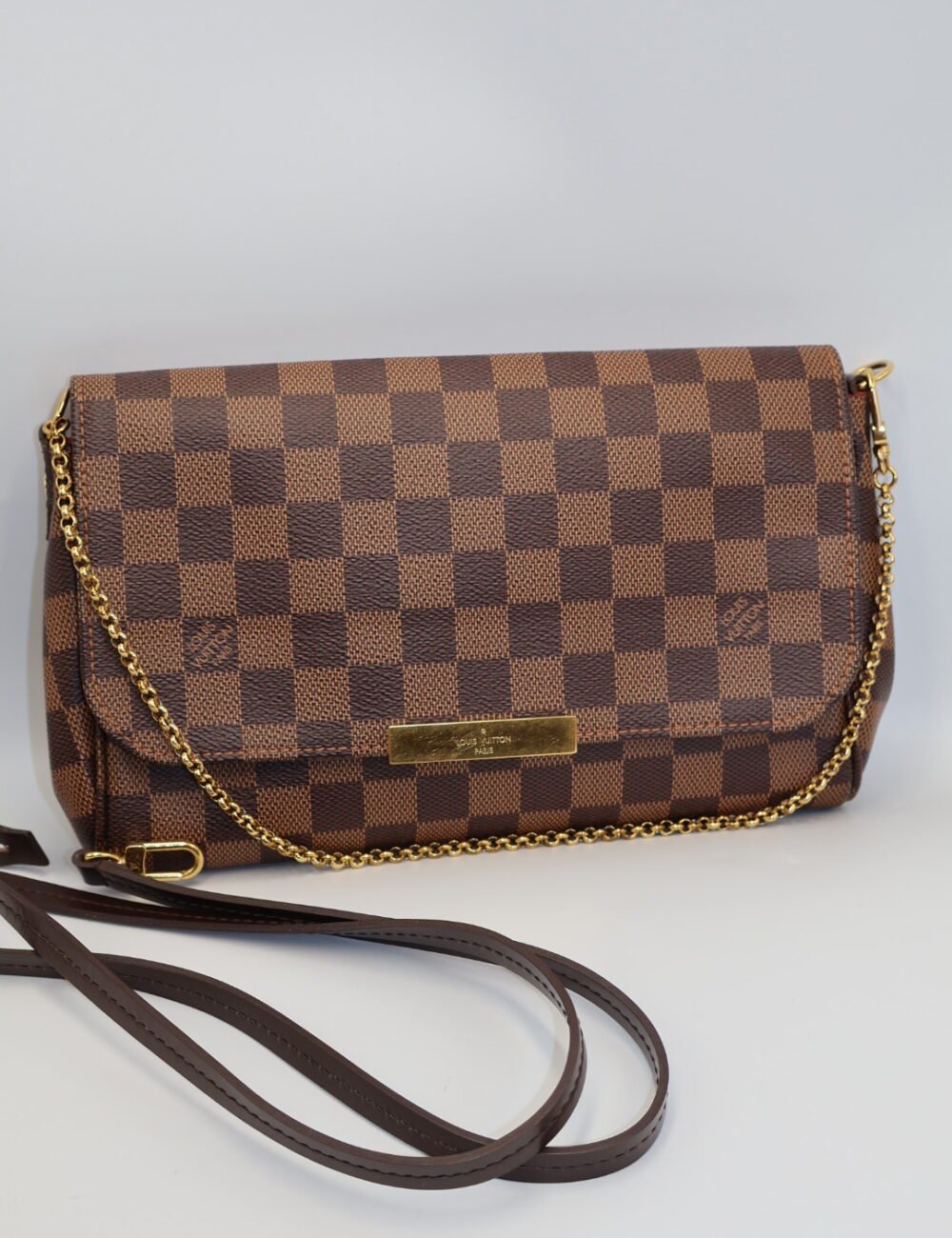 LOUIS VUITTON - BOLSO DAMIER FAVORITE MM 2014 - Image 7