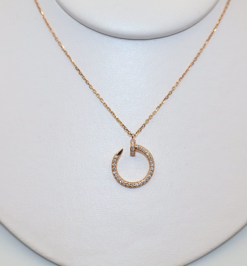 CARTIER - COLGANTE JUSTE UN CLOU, PAVÉ