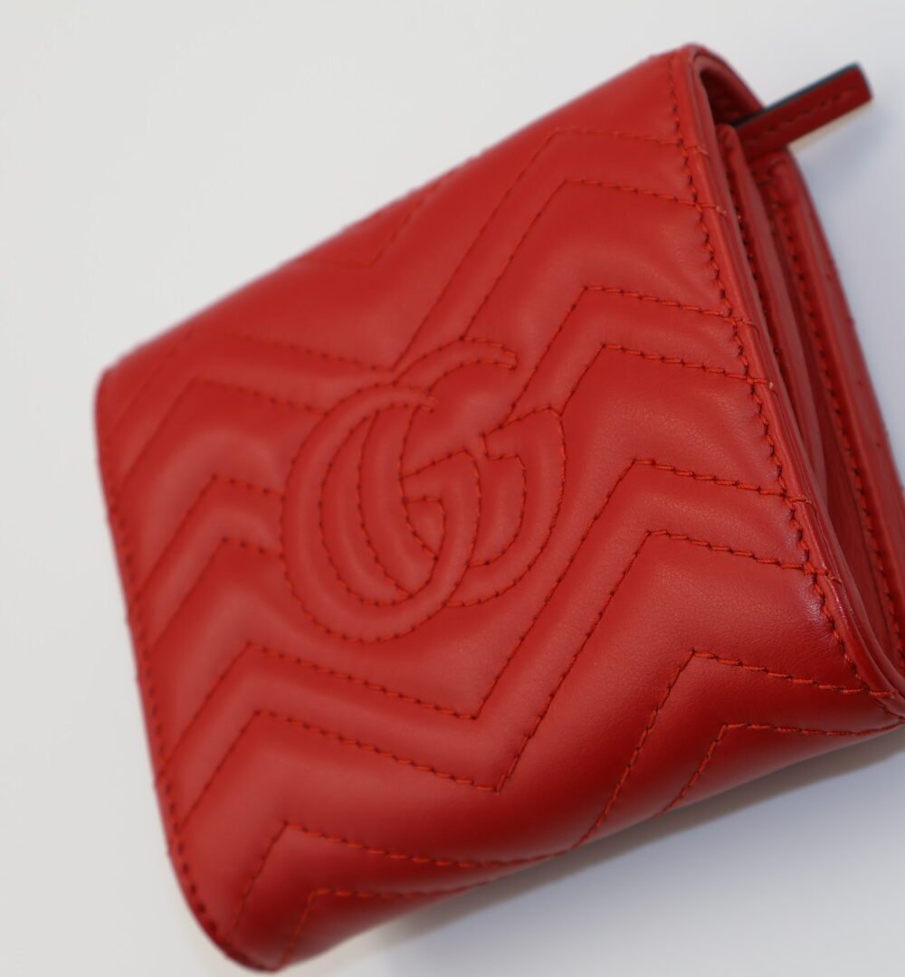 GUCCI - MARMONT WALLET RED - Image 3