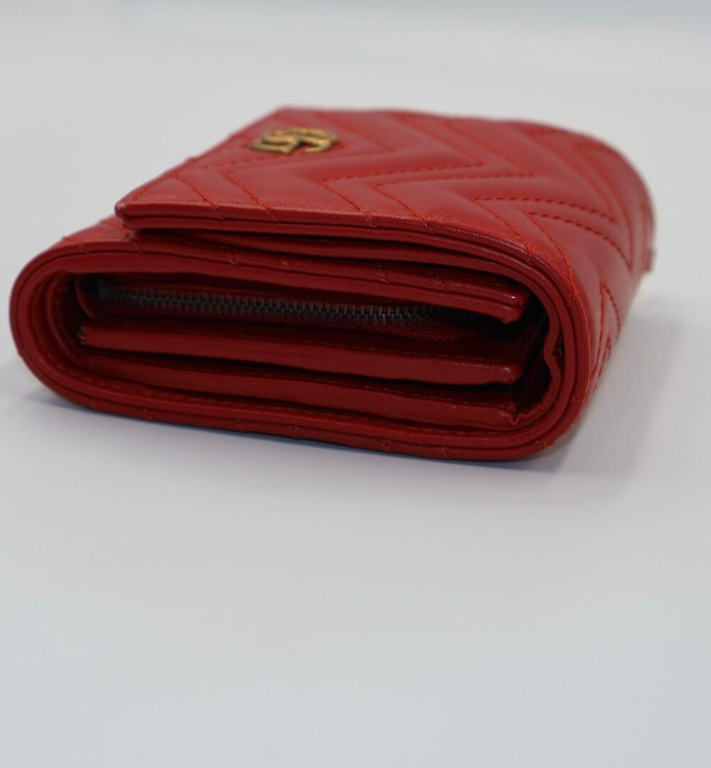 GUCCI - MARMONT WALLET RED - Image 6