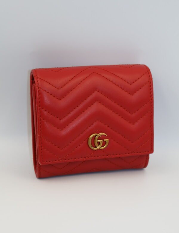 GUCCI - MARMONT WALLET RED