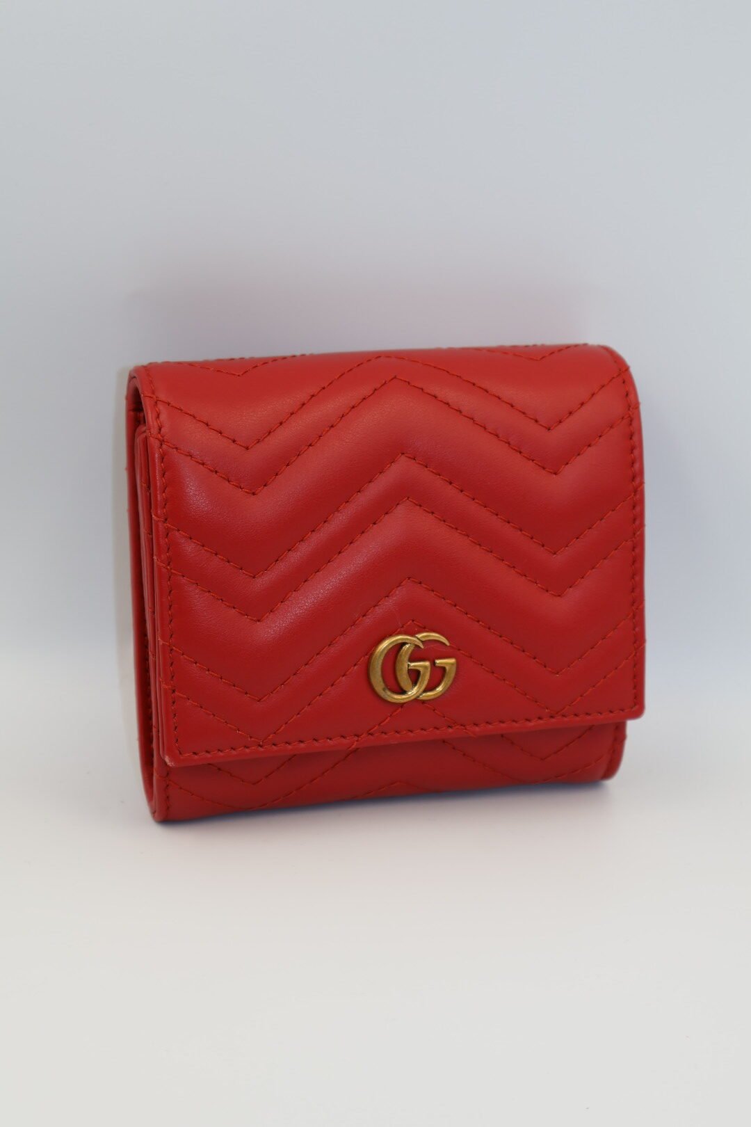 GUCCI - MARMONT WALLET RED