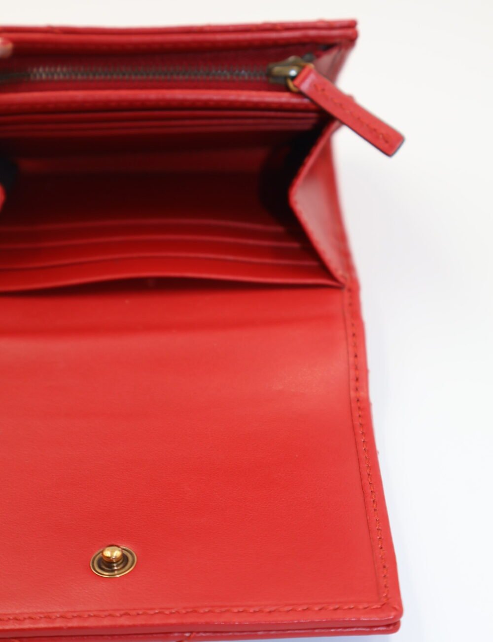 GUCCI - MARMONT WALLET RED - Image 11