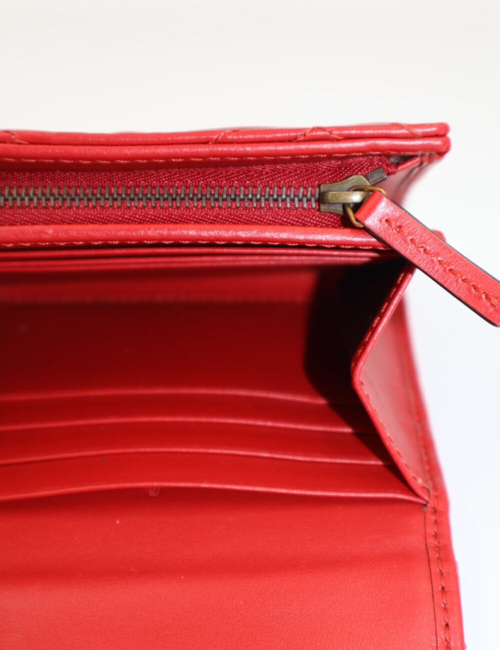 GUCCI - MARMONT WALLET RED - Image 8