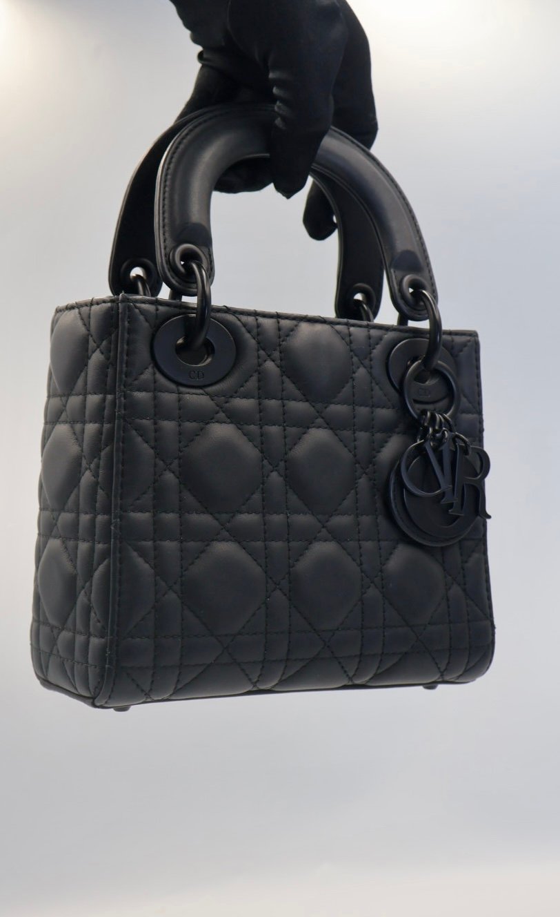 DIOR- LADY BOLSO MINI ULTRA MATTE