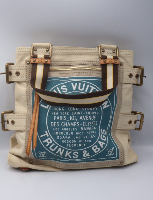 LOUIS VUITTON-GLOBE SHOPER CABAS