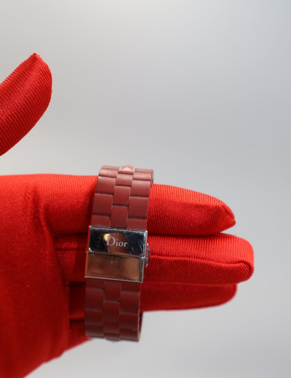DIOR-RELOJ CRONOGRAFO CHRISTAL ROJO RUBI - Image 4