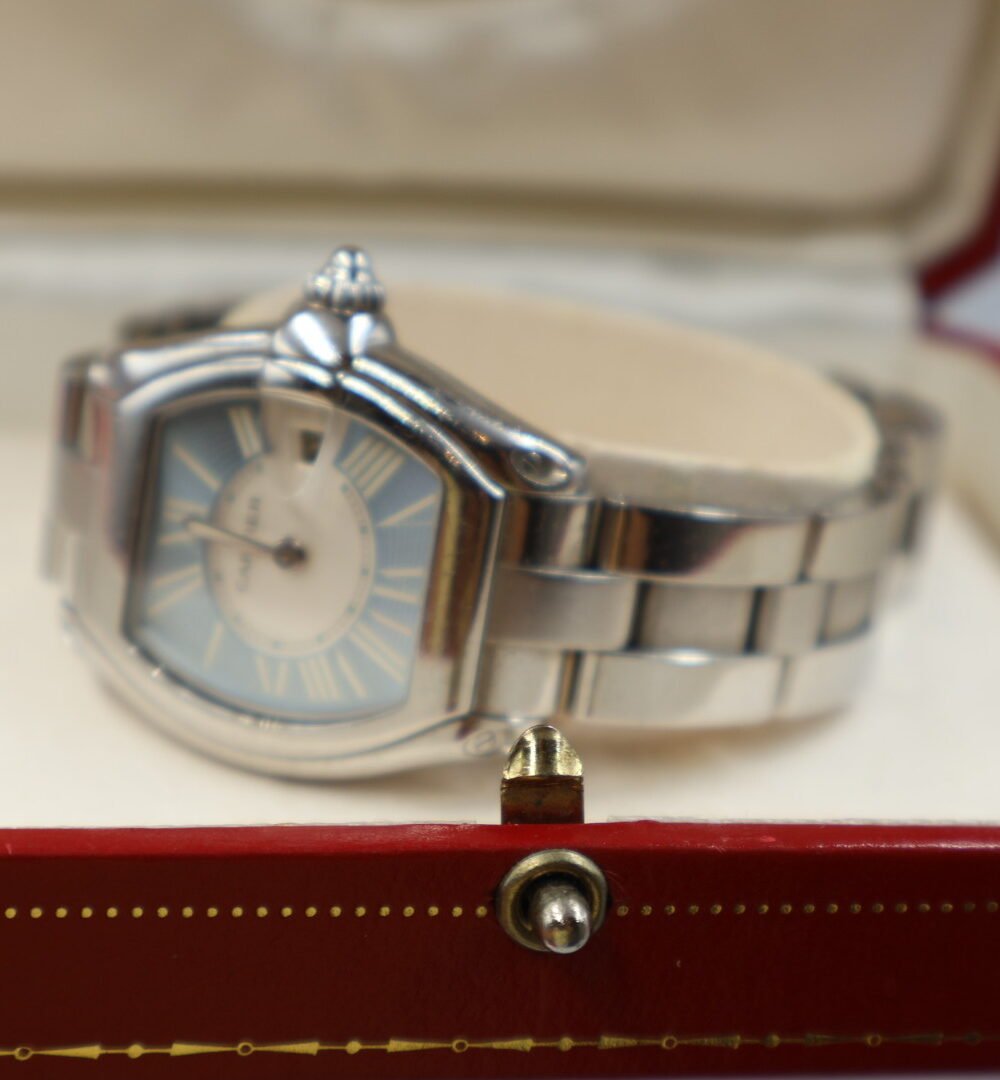 CARTIER- RELOJ ROADSTER ICE BLUE DIAL 29 MM - Image 4