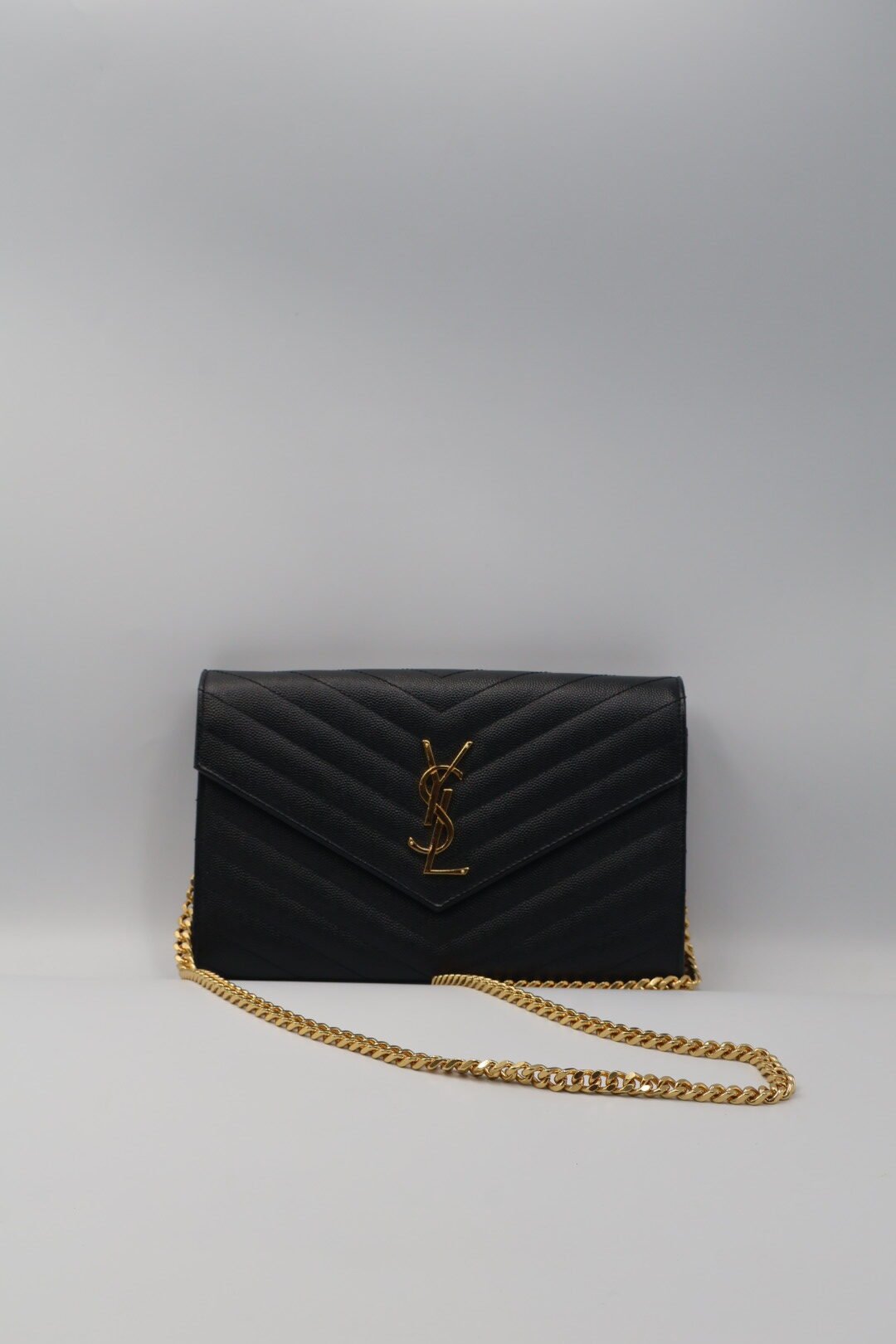 SAINT LAUREN - BOLSO CASSANDRA WALLET ON CHAIN