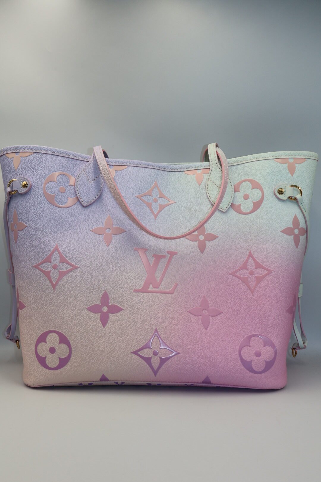 LOUIS VUITTON - BOLSO NEVERFULL AMANECER PASTEL