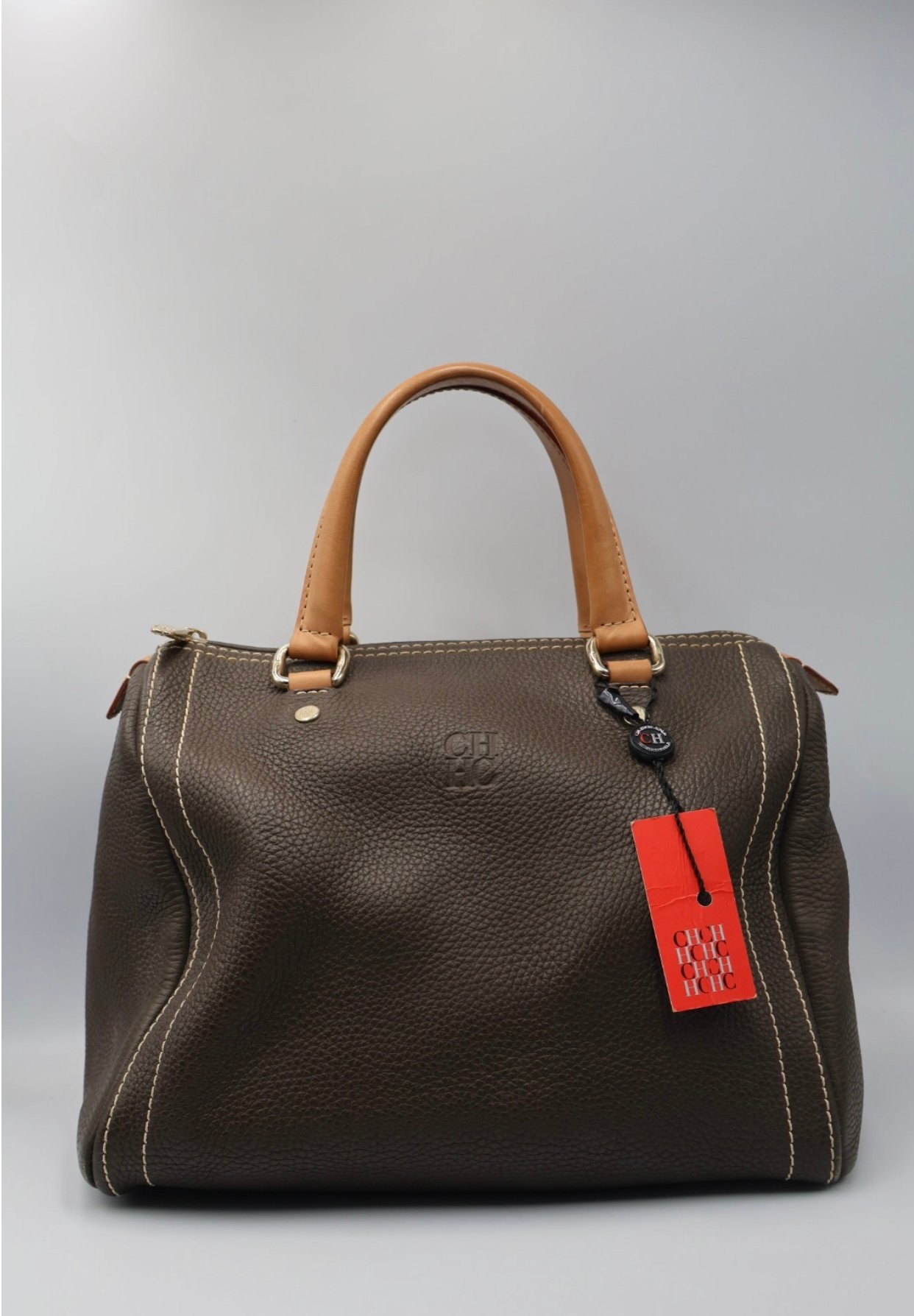 CAROLINA HERRERA - ANDY BOSTON BROWN LEATHER