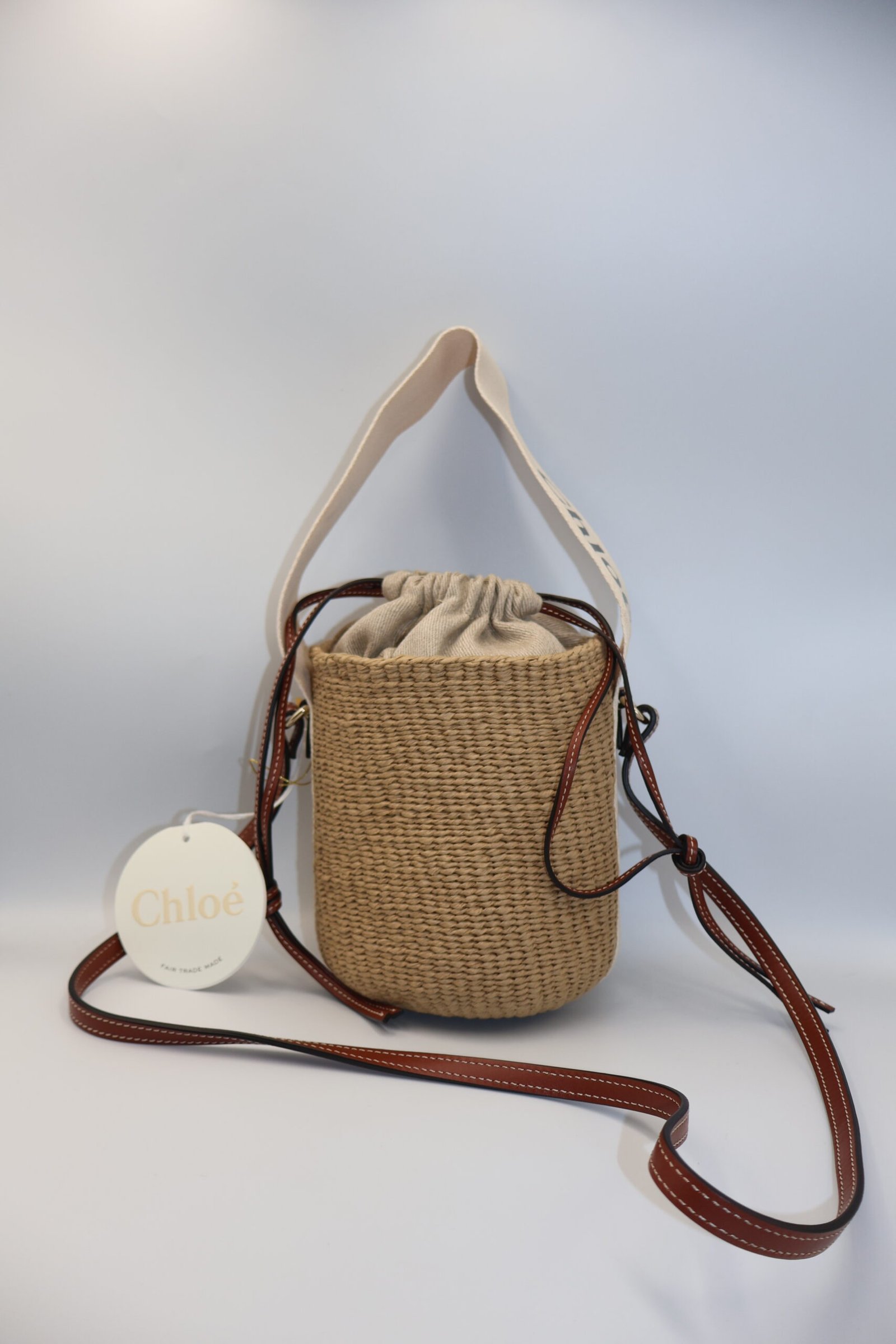 CHLOE - BOLSO BUCKET WOODY