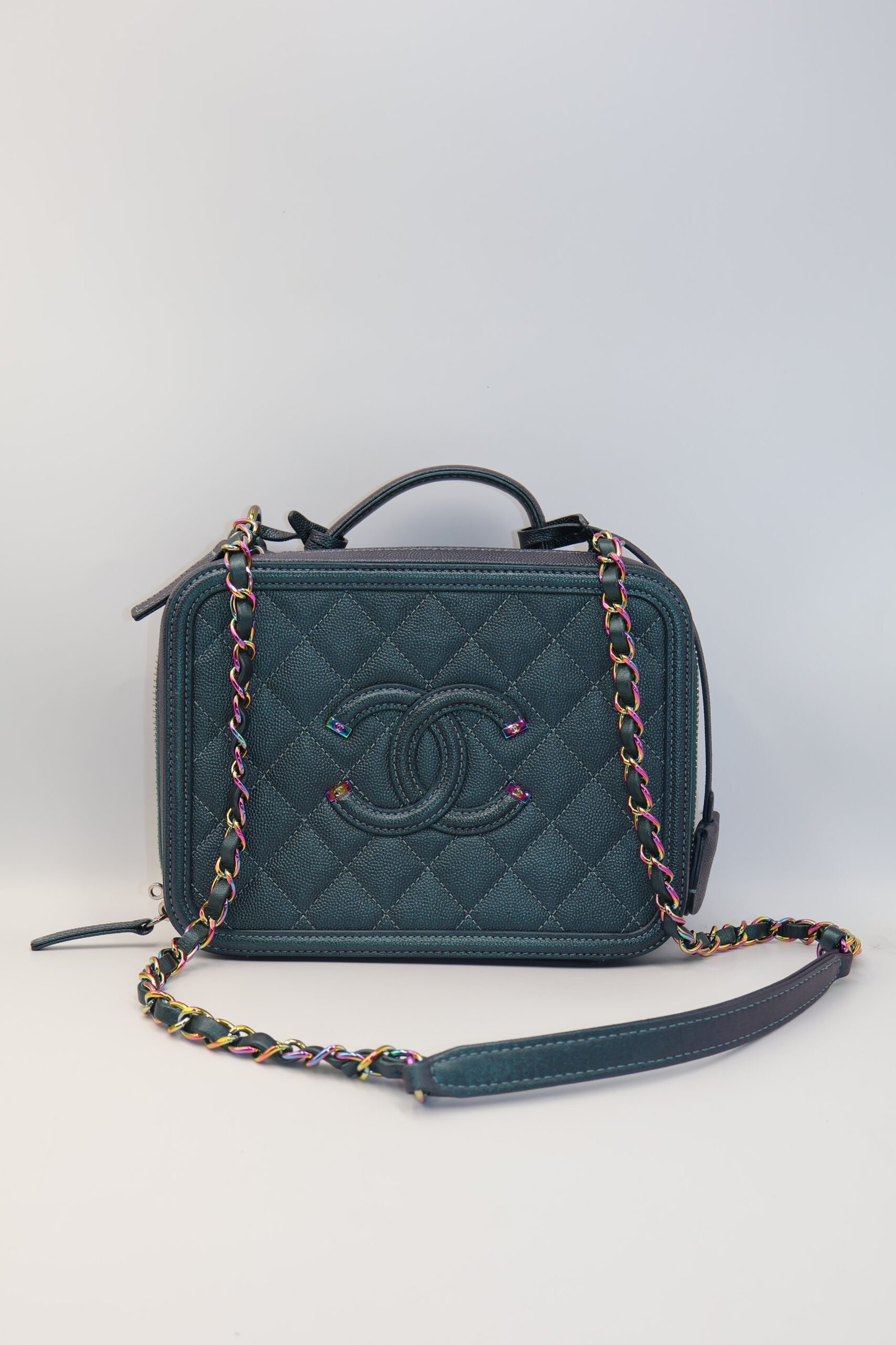 CHANEL - FILIGREE VANITY CASE