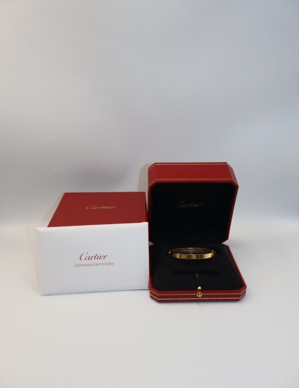 CARTIER-BRAZALETE LOVE TAMAÑO PEQUEÑO