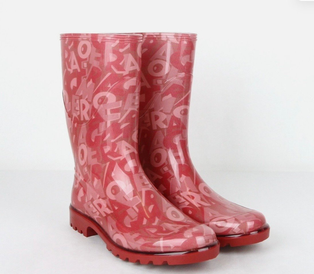 SALVATORE FERRAGAMO - BOTAS DE LLUVIA FARABEL