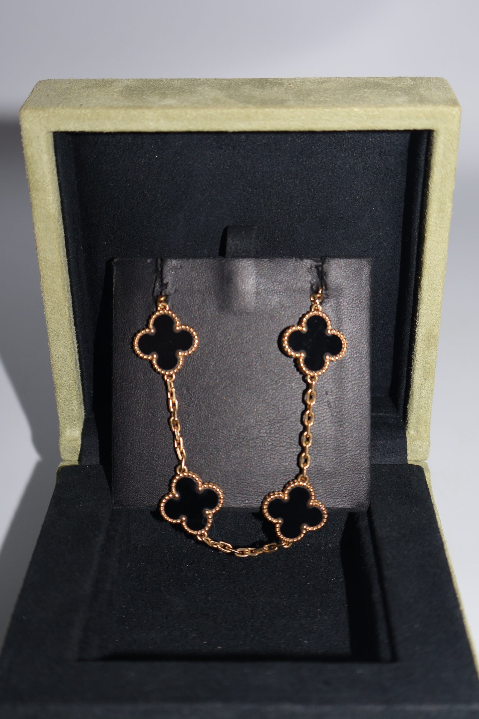VAN CLEEF - PULSERA VINTAGE ALHAMBRA 5 MOTIVOS
