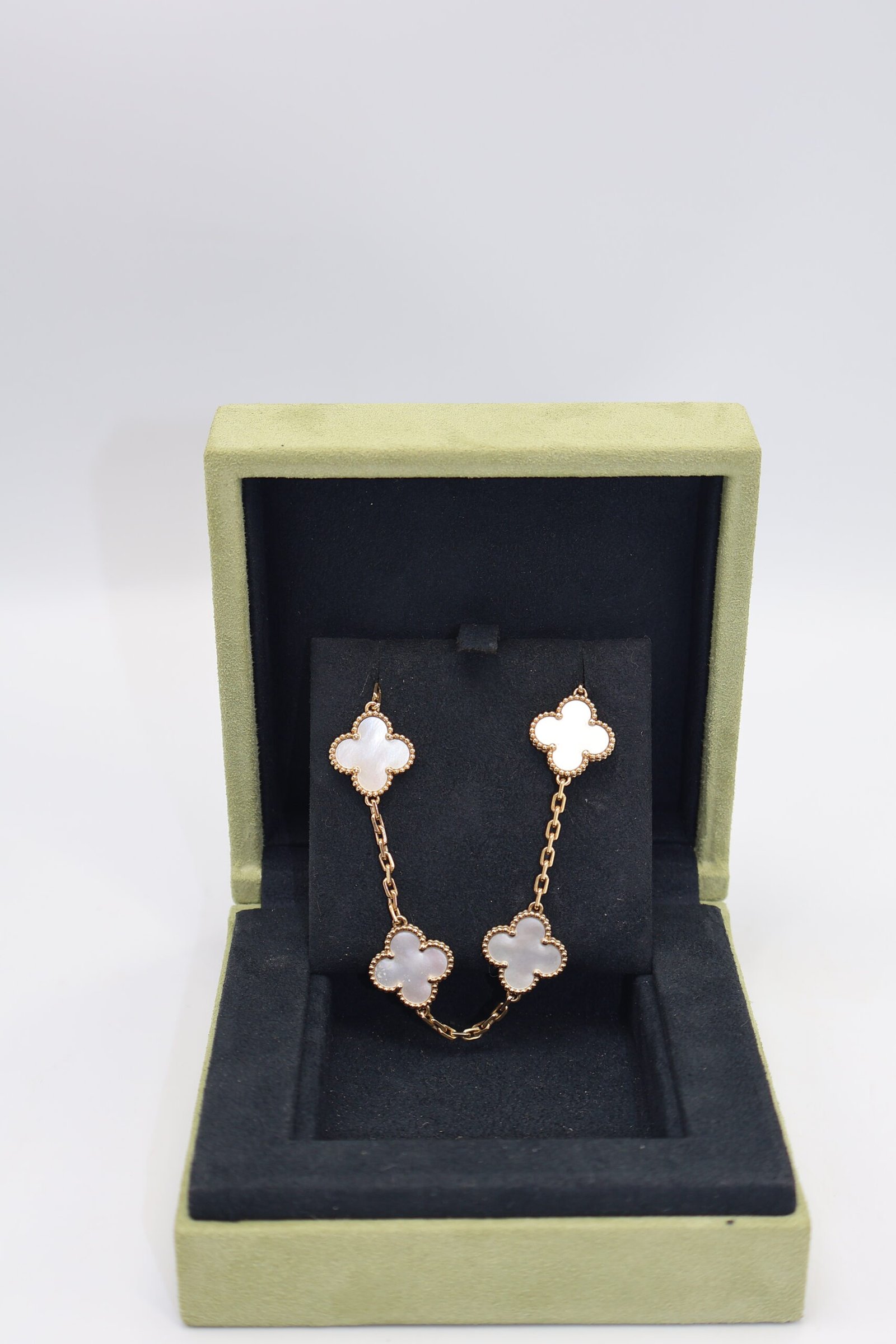 VAN CLEEF - PULSERA VINTAGE ALHAMBRA 5 MOTIVOS