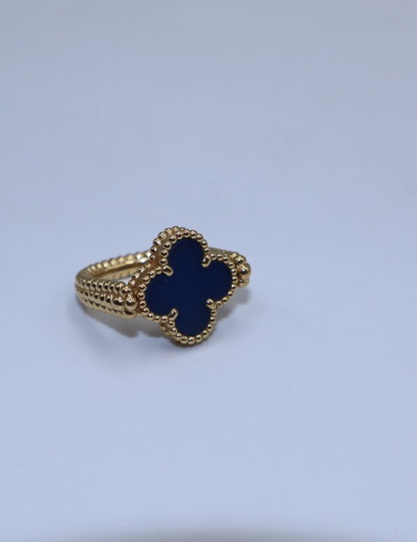 VAN CLEEF - ANILLO REVERSIBLE VINTAGE ALHAMBRA