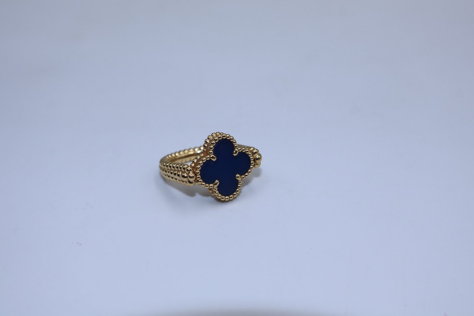 VAN CLEEF - ANILLO REVERSIBLE VINTAGE ALHAMBRA