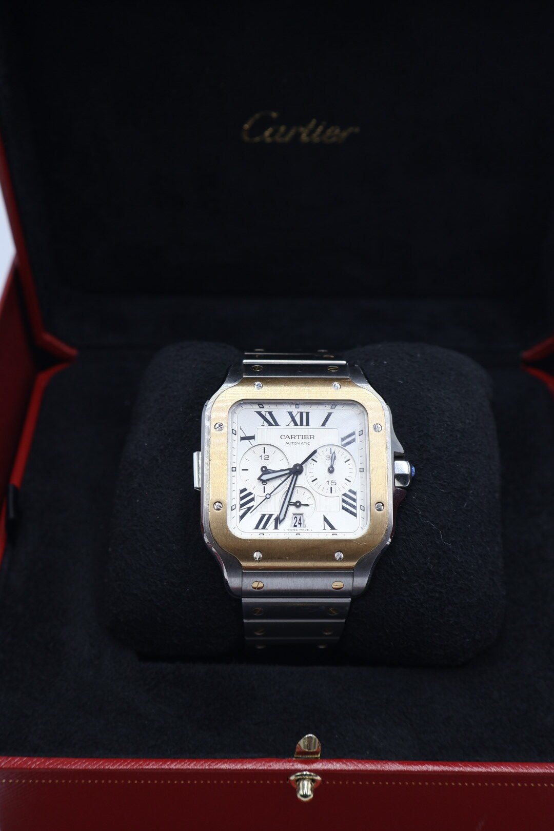 CARTIER - RELOJ SANTOS  CHRONOGRAPH