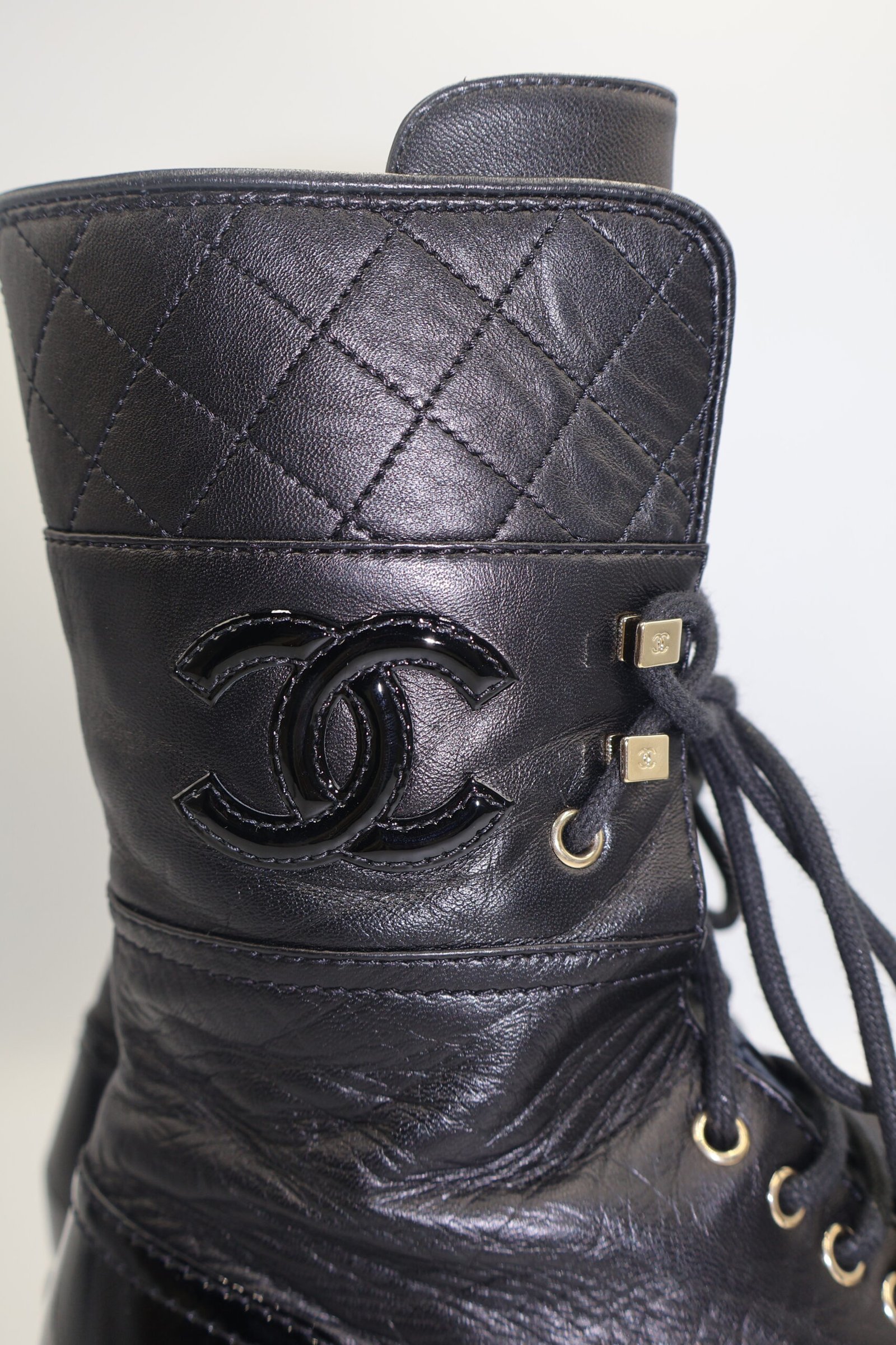 CHANEL - COMBAT BOOTS - Image 2