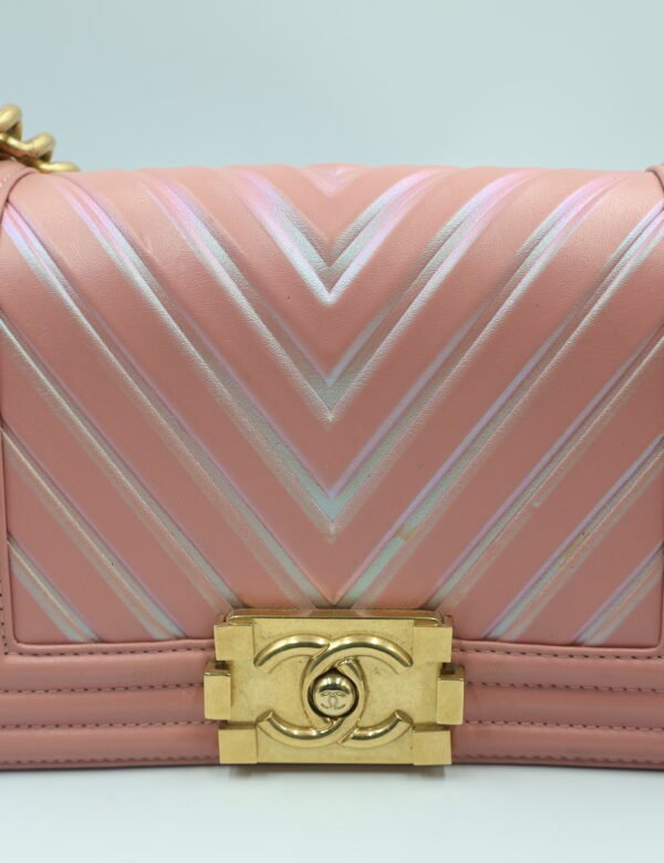 CHANEL - BOLSO BOY CHEVRON