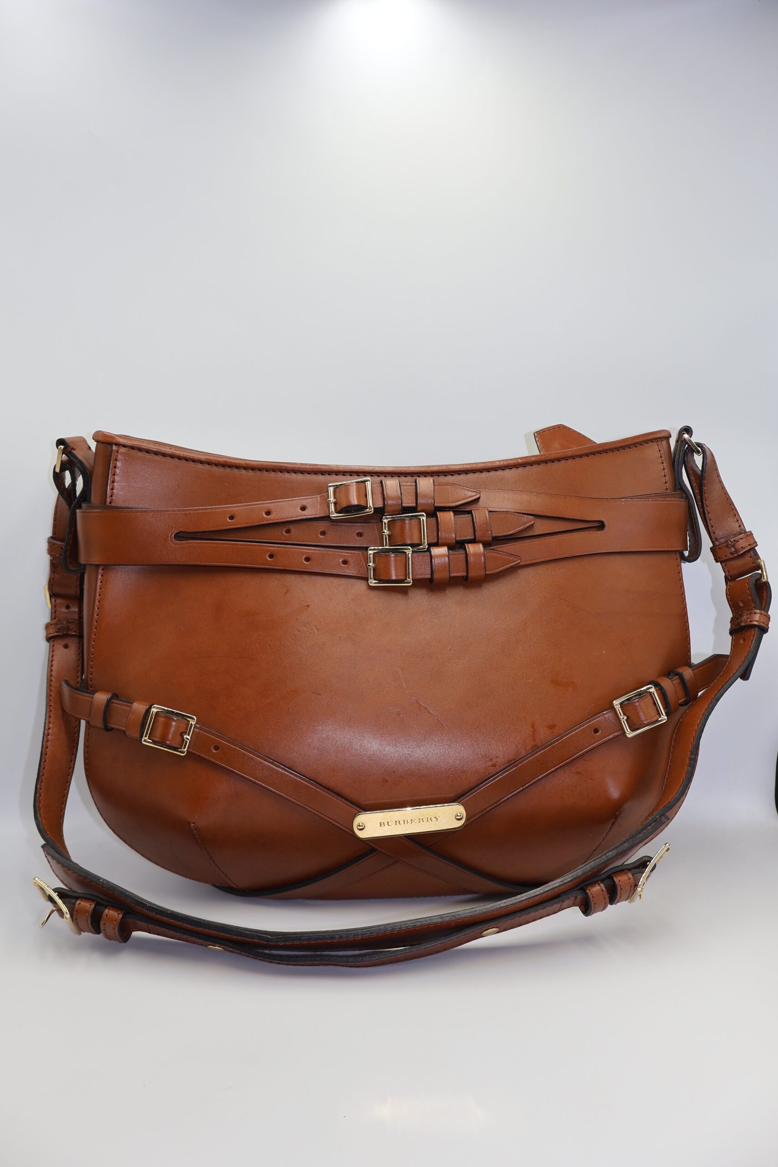 BURBERRY - BOLSO BRIDLE DUTTON HOBO