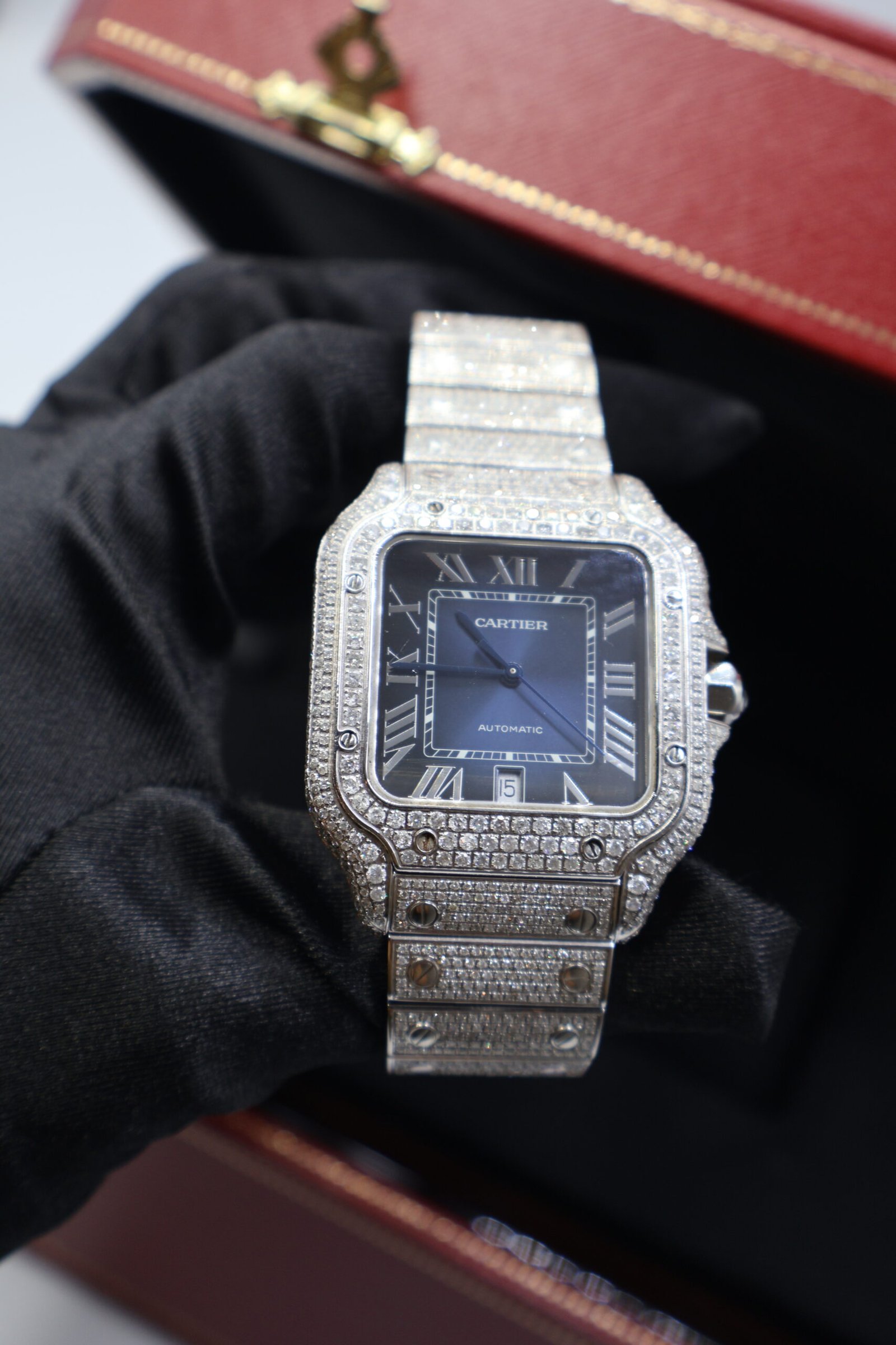 CARTIER- RELOJ SANTOS DIAMOND EDITION